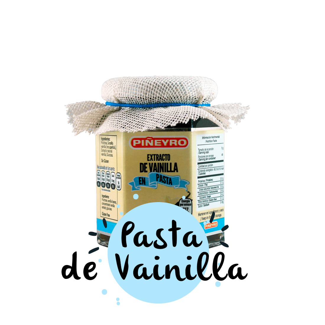 Pasta - vainilla